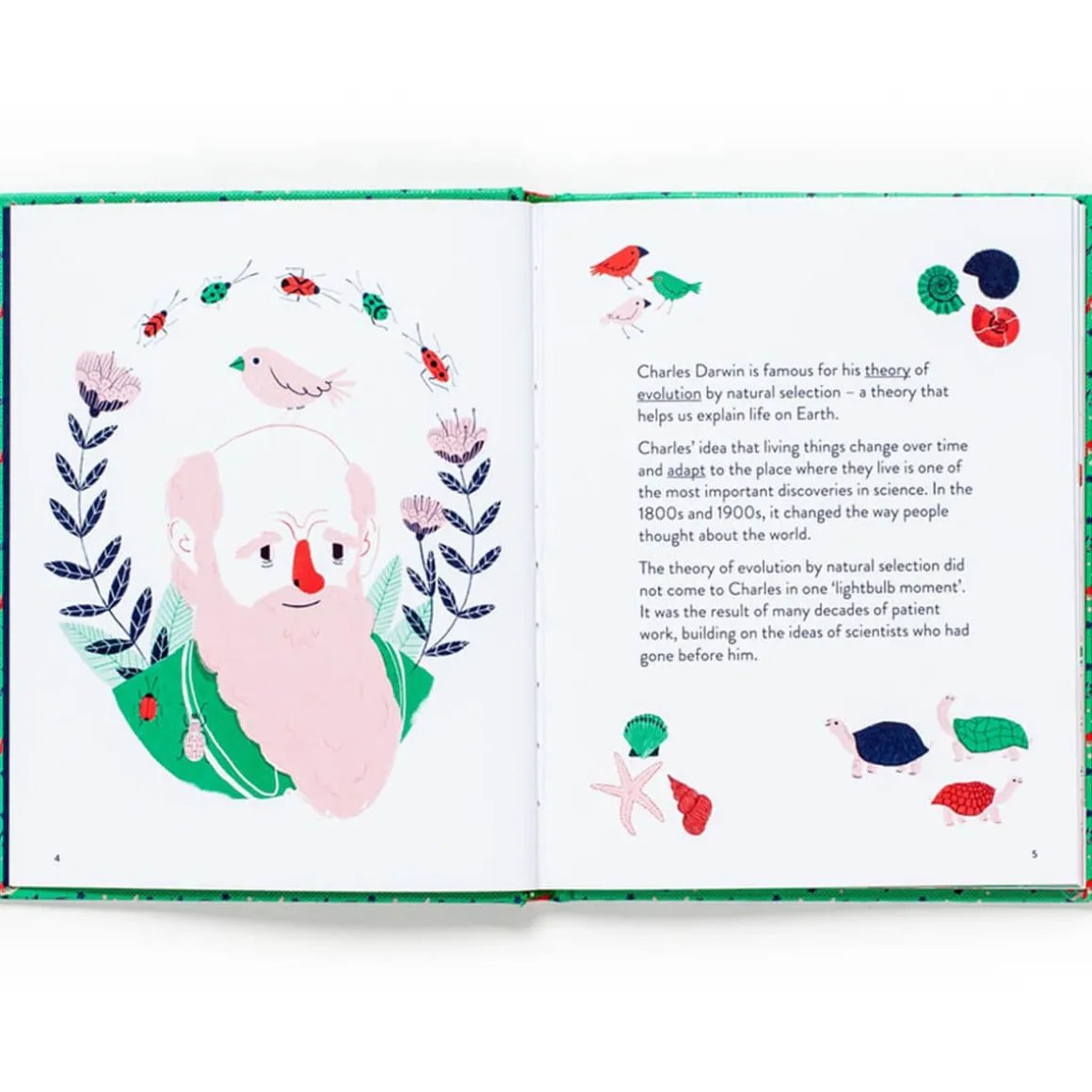 Little Guides To Great Lives: Charles Darwin by Isabel Thomas & Rachel Katstaller