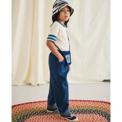 Little Paths Camp Pant in Celestial by Misha & Puff