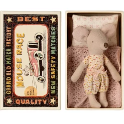 Little Sister Mouse in a Matchbox by Maileg
