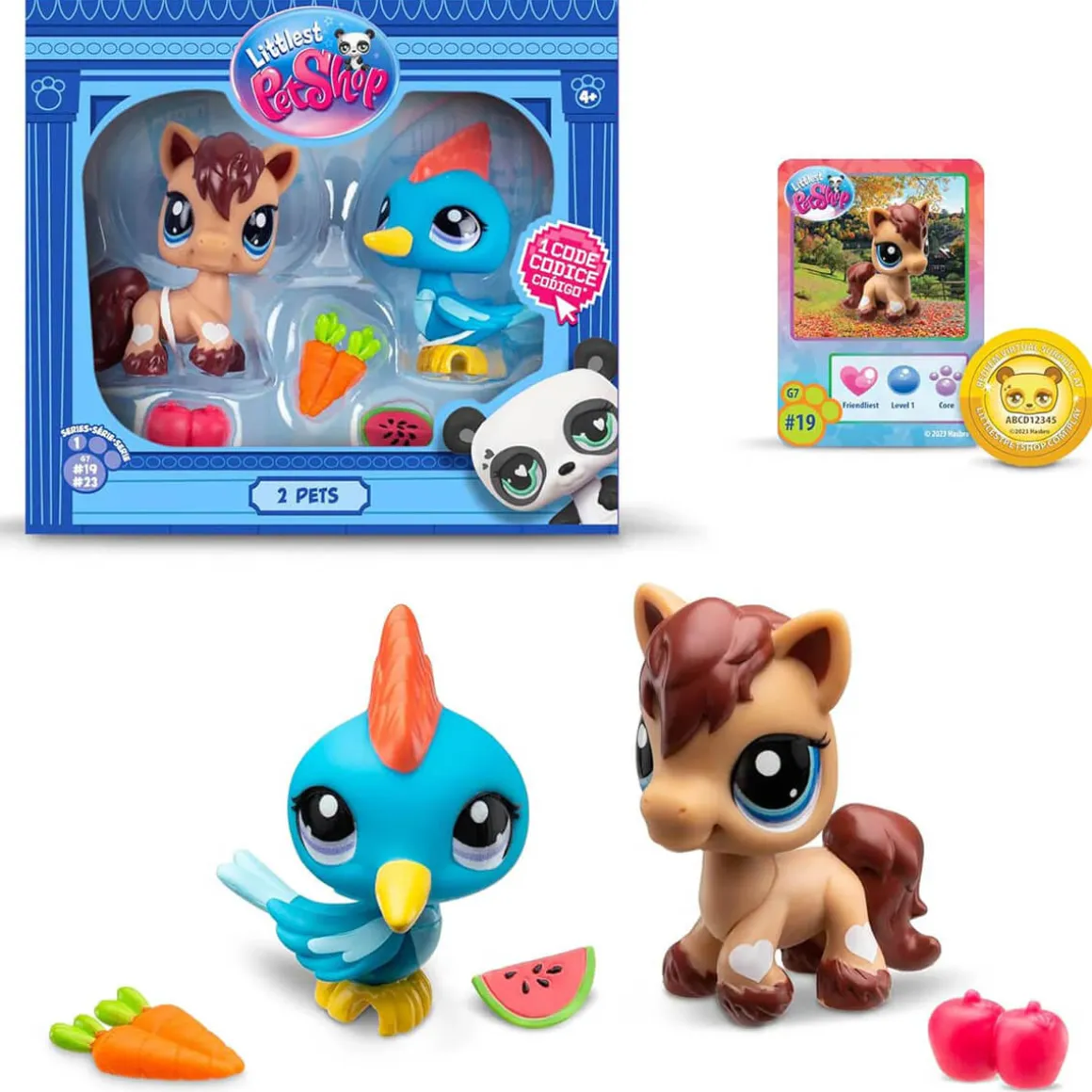 Littlest Pet Shop Pet Pairs 2 Pack by Basic Fun