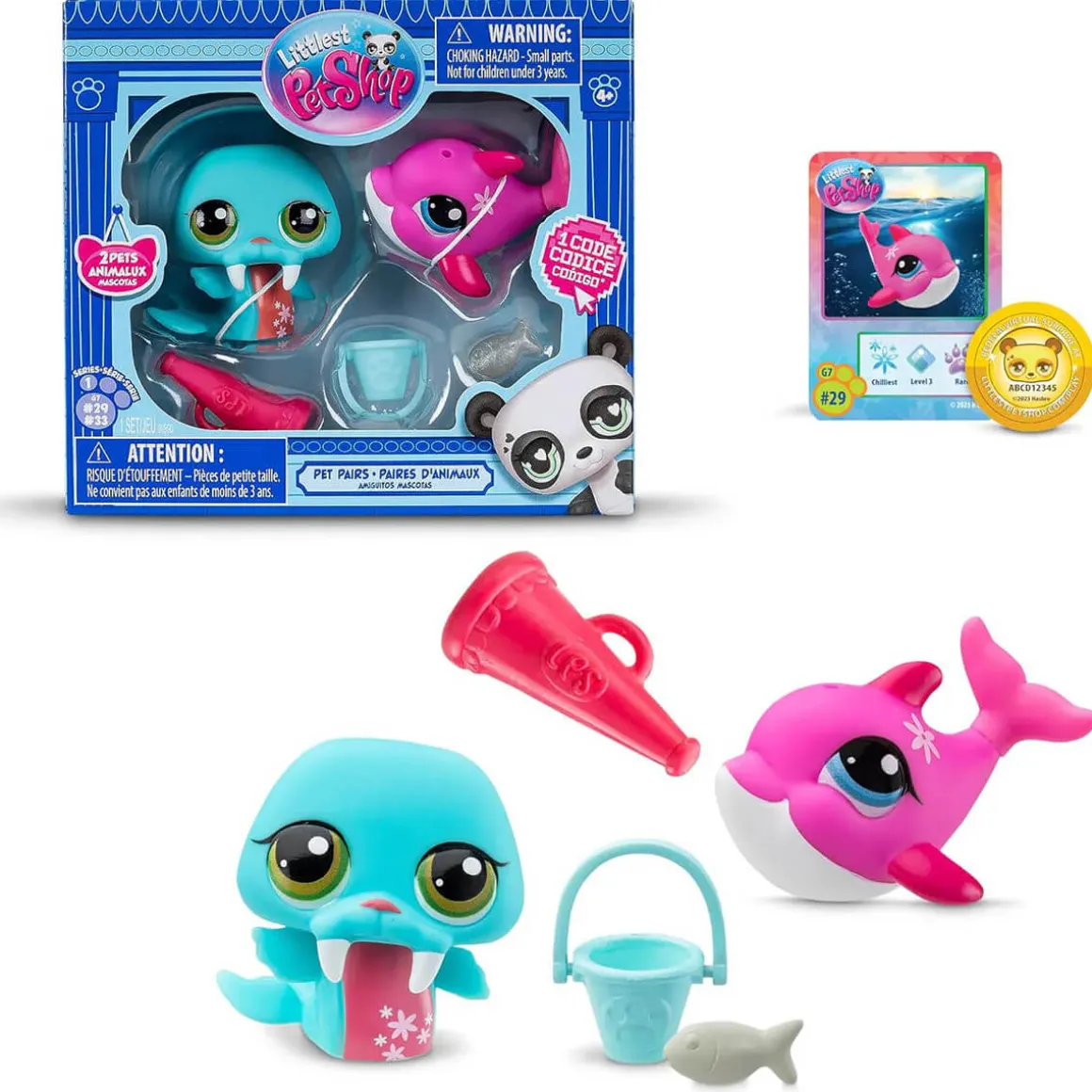 Littlest Pet Shop Pet Pairs 2 Pack by Basic Fun
