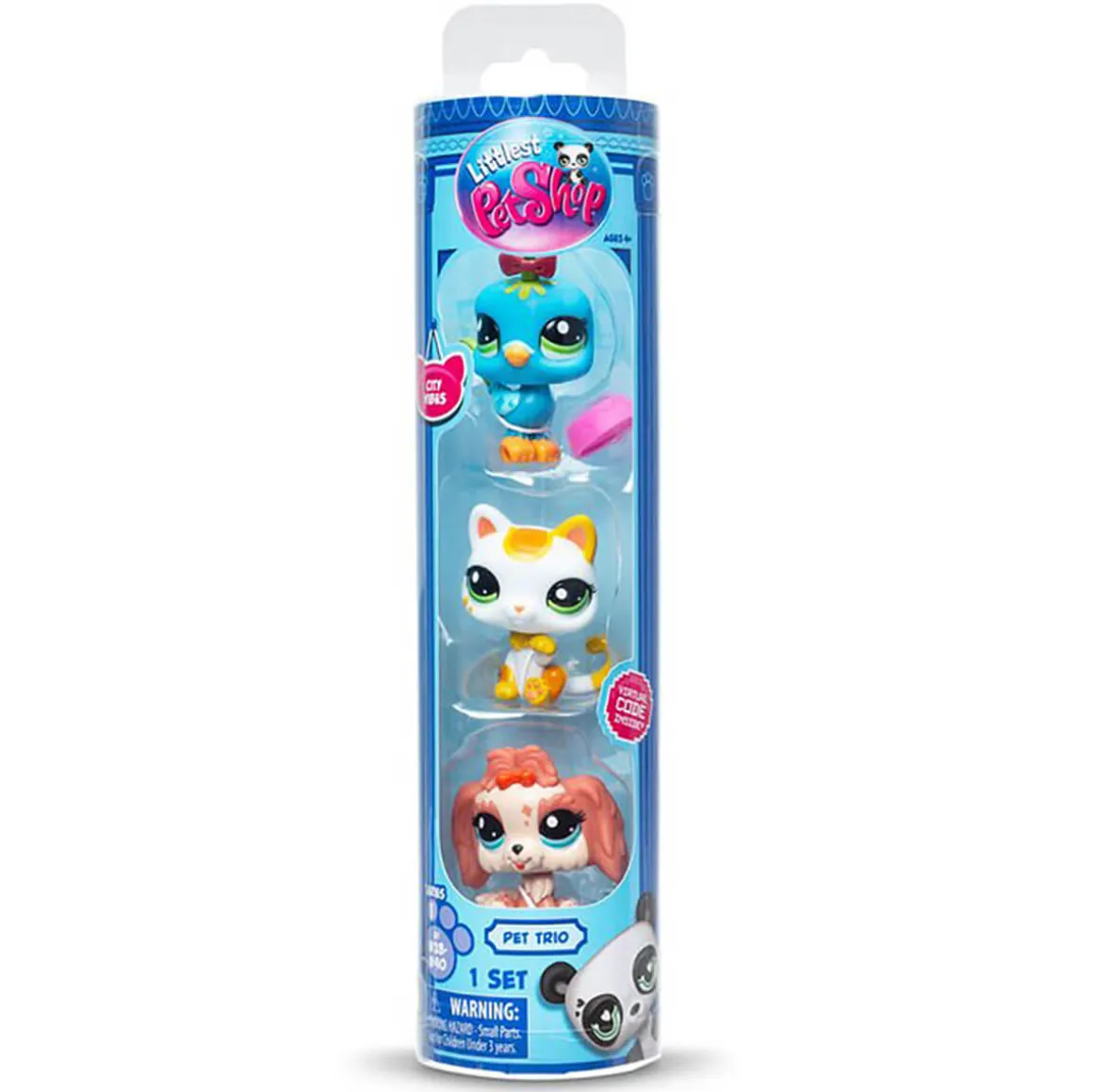 Littlest Pet Shop Pet Trio Collectors Tube by Basic Fun
