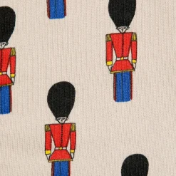 Little Tin Soldier AOP Zipped Baby Sweatshirt by Bobo Choses - Last Ones In Stock - 6-12 Months