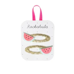 Little Watermelon Hair Clips by Rockahula
