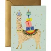Llama Birthday Greetings Card By Rifle Paper Co.