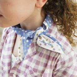 Loli Blouse in Gingham Print / Zinnia by Soor Ploom