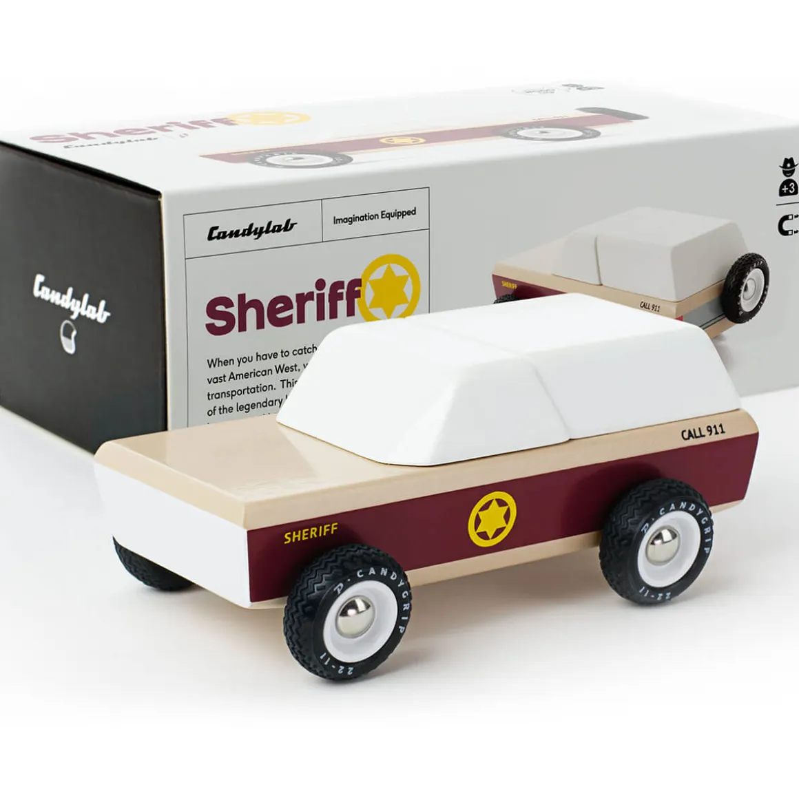 Lone Sheriff Truck By Candylab Toys
