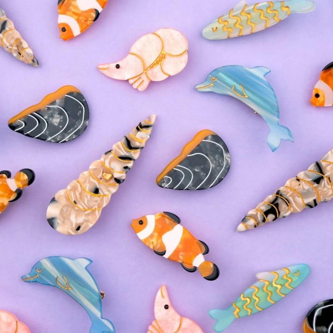 Long Shell Hair Clip by Coucou Suzette