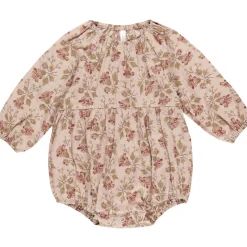 Long Sleeve Bubble Romper in French Garden by Rylee & Cru