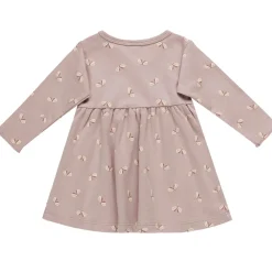 Long Sleeve Dress in Butterflies by Quincy Mae