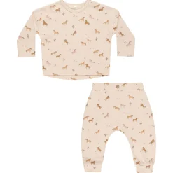 Long Sleeve Tee and Pant Set in Horses by Rylee & Cru