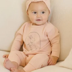 Long Sleeve Tee in Bunny by Quincy Mae