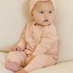 Long Sleeve Tee in Bunny by Quincy Mae