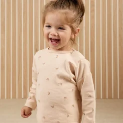 Long Sleeve Tee in Rainbows by Quincy Mae