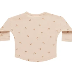 Long Sleeve Tee in Rainbows by Quincy Mae