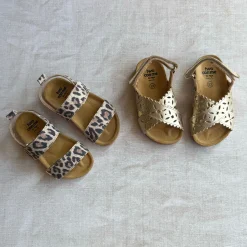 Loris Velcro Sandals in Jaguar by PèPè