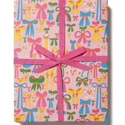 Lots Of Bows Gift Wrap by Red Cap Cards