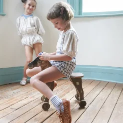 Lottie Bloomer in Big Confetti Print / Blueberry by Soor Ploom