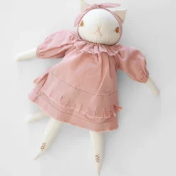 Lottie Large Cat in Cream by Polka Dot Club