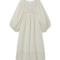 Lotus Dress in Oyster by Faune