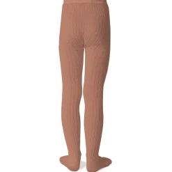 Louise Ribbed Tights in Bois De Rose by Collegien