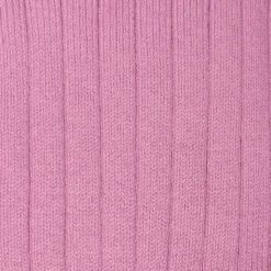 Louise Ribbed Tights in Rose Bonbon by Collegien
