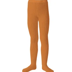 Louise Ribbed Tights in Terracotta by Collegien