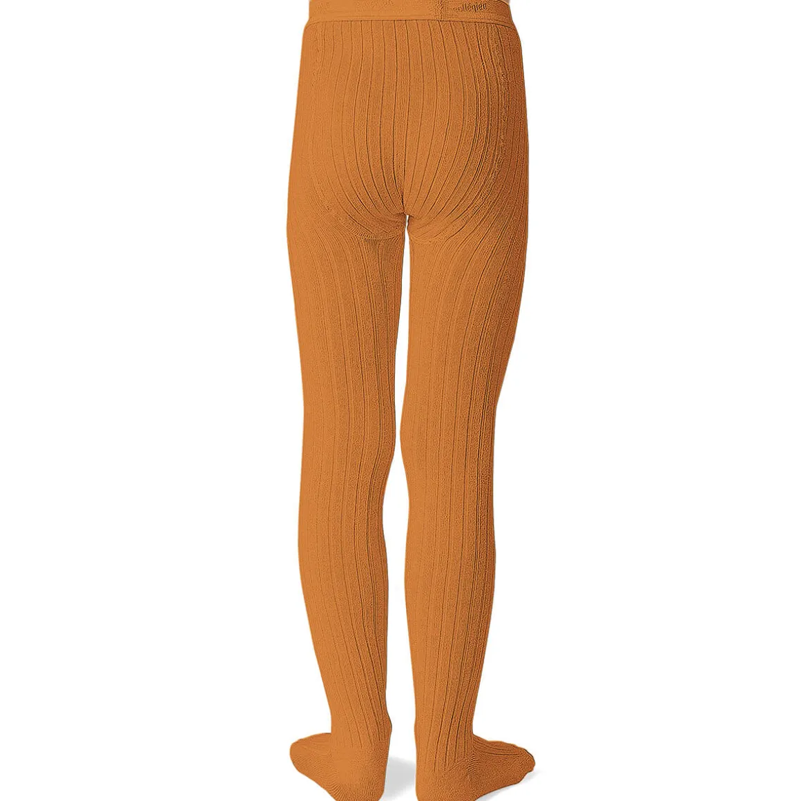 Louise Ribbed Tights in Terracotta by Collegien