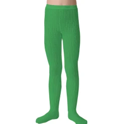 Louise Ribbed Tights in Vert Jackpot by Collegien