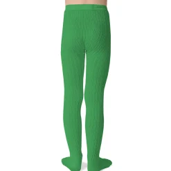 Louise Ribbed Tights in Vert Jackpot by Collegien