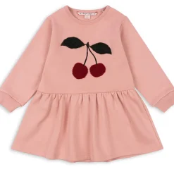Lou Terry Sweat Dress in Mellow Rose by Konges Slojd