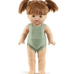 Lou Tricot Romper (34cm Doll) in Matcha by Minikane