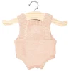 Lou Tricot Romper (34cm Doll) in Pink by Minikane