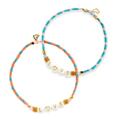 Love Letters You And Me Twin Bracelets Craft Kit by Djeco
