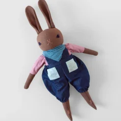 Luca Large Rabbit in Brown by Polka Dot Club