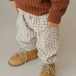 Luca Pant in Holiday Stripe by Quincy Mae