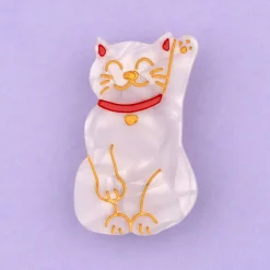 Lucky Cat Hair Clip by Coucou Suzette