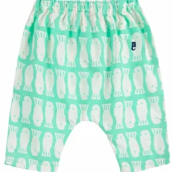 Lucky Fish All Over Woven Baby Pants by Bobo Choses