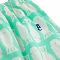 Lucky Fish All Over Woven Baby Pants by Bobo Choses