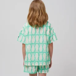 Lucky Fish All Over Woven Shorts by Bobo Choses