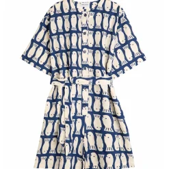 Lucky Fish Print Playsuit by Bobo Choses Womenswear