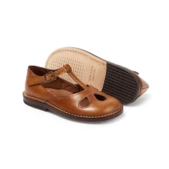 Lucy Cut Out Sandals in Kava Brown by PèPè