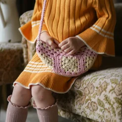 Luigi Shoulder Bag in Dusty Pink by Kalinka