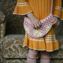 Luigi Shoulder Bag in Dusty Pink by Kalinka
