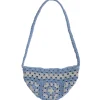 Luigi Shoulder Bag in Powder Blue by Kalinka
