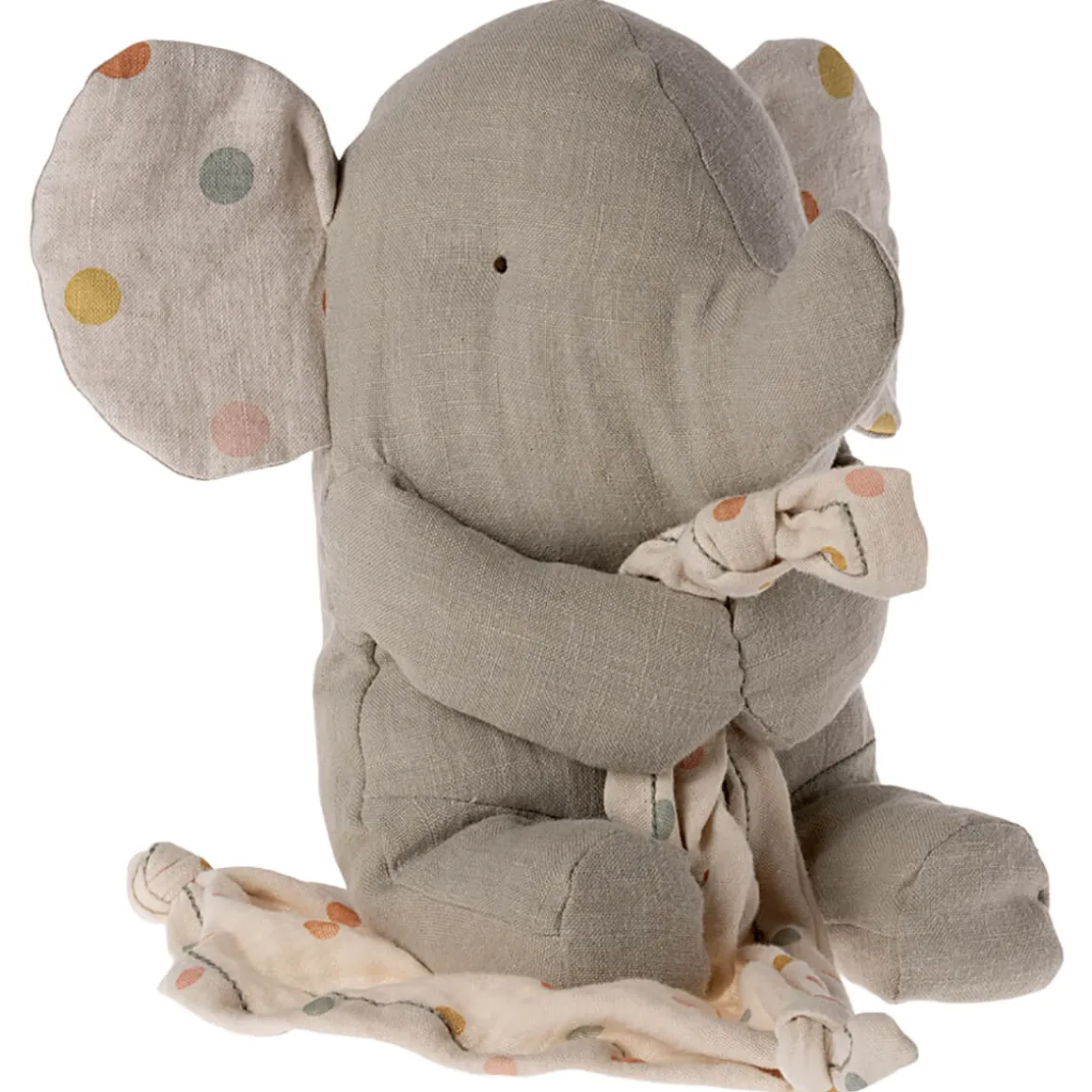 Lullaby Friends Elephant in Iron Grey by Maileg