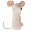 Lullaby Friends Mouse Rattle in Nature by Maileg