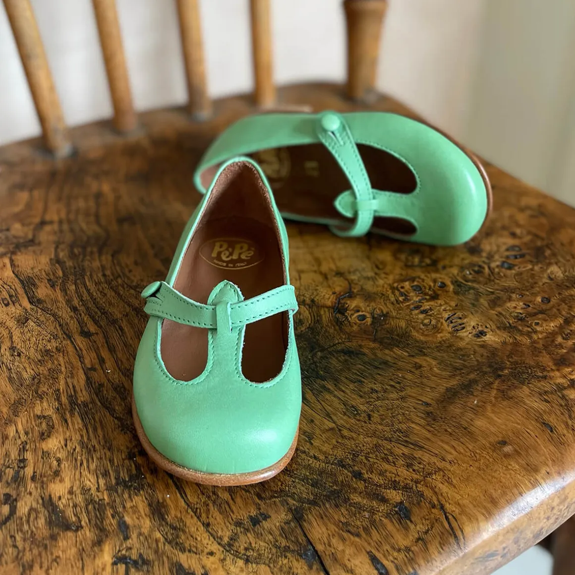 Lulu T Bar Shoes in Mentina by PèPè