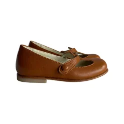 Lulu T Bar Shoes in Tobacco by PèPè