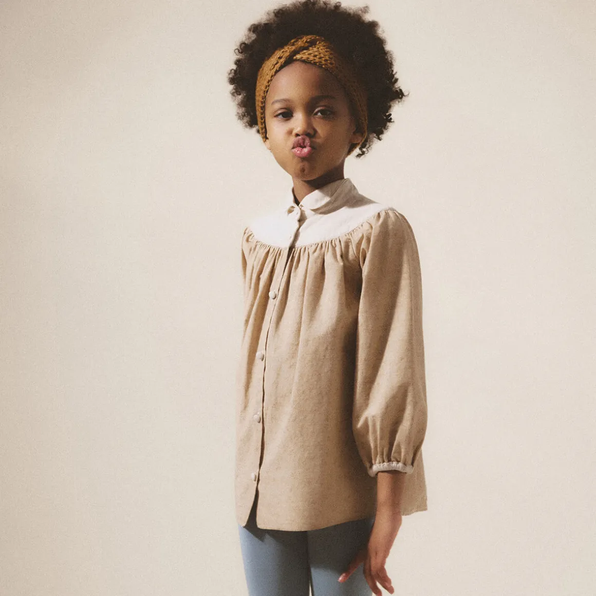Luna Tunic in Berry Stitch Print by Soor Ploom